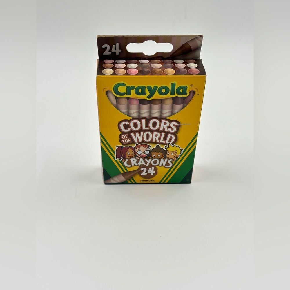 Crayola Colors of the World Crayons 24 Unique Shades - New
